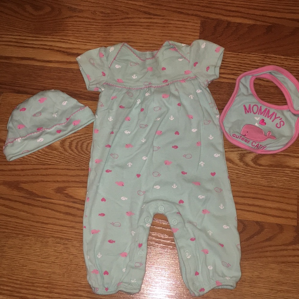 5/$20 Girls Whale Set 🐳💗